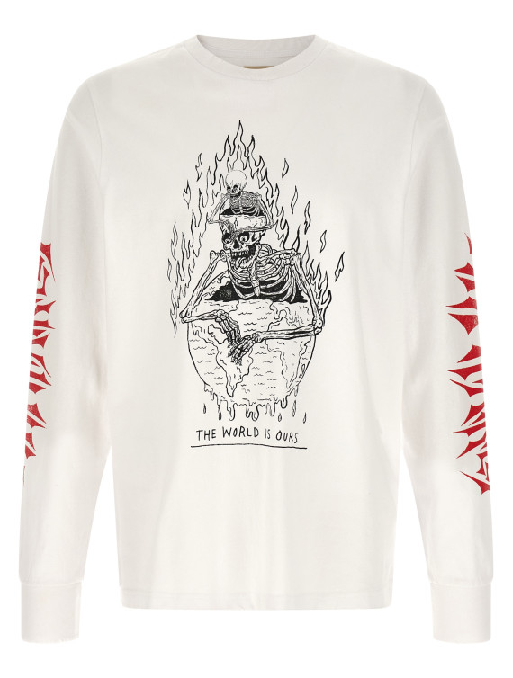 Футболка GALLERY DEPT. Printed T-shirt (TOP005CLEANWHITE) #1