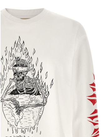 Футболка GALLERY DEPT. Printed T-shirt (TOP005CLEANWHITE) #