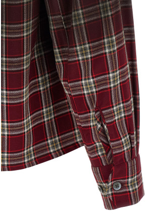 Рубашка, блузка MAISON MARGIELA Check shirt with gradient effect (S50DT0069M35692001F) #