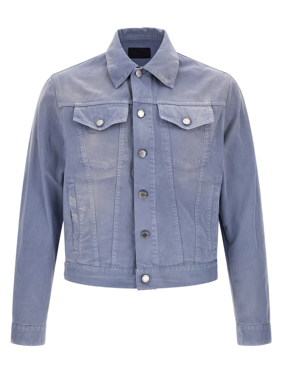 Джинсовая куртка PRADA Blouson gabardine (GEB227SCMO18PFF0E1Y) #1