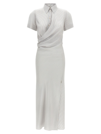 Макси MCQUEEN Chemisier corset dress