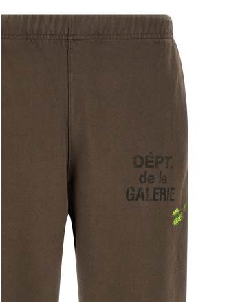 Брюки GALLERY DEPT. 'GD French Logo' (BTM035SEPIA) #