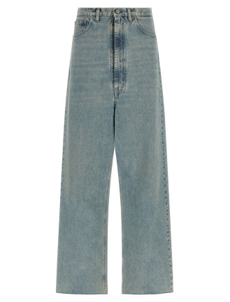 Джинсы MAISON MARGIELA Low crotch jeans