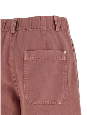 Бермуды, шорты BRUNELLO CUCINELLI 'Baggy' (ML996P5761C9399) #