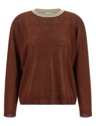 Свитер, кардиган BRUNELLO CUCINELLI 'Dazzling Collar'