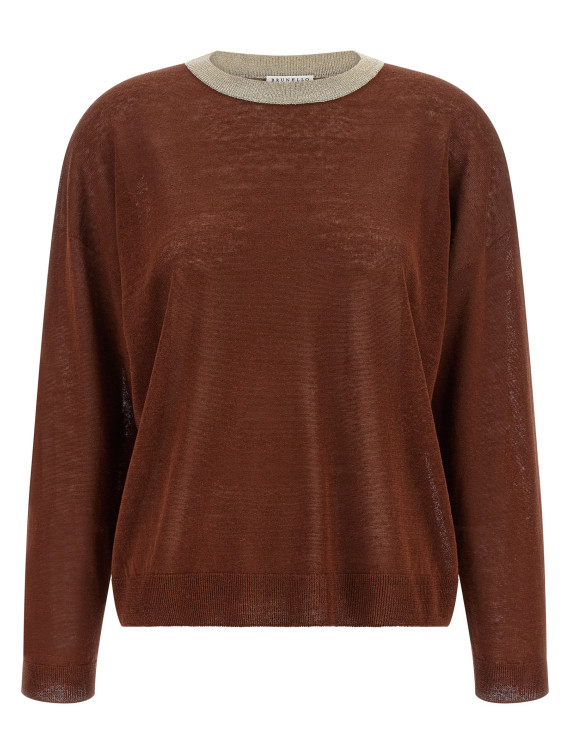 Свитер, кардиган BRUNELLO CUCINELLI 'Dazzling Collar' (M1T272410C2868) #1