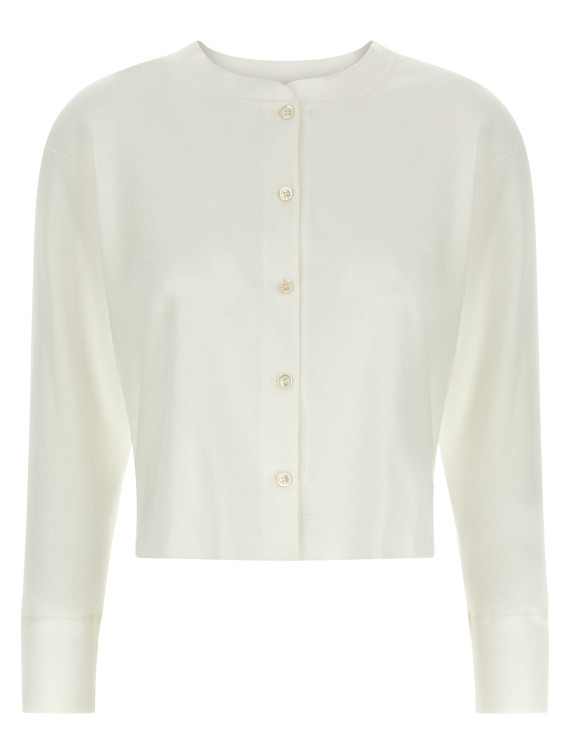 Повседневный топ THE ROW 'Gano' (10894K732WHT) #1