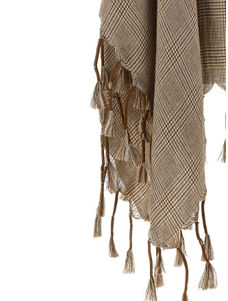 Накидка BRUNELLO CUCINELLI Linen poncho (MSCDVSP05CRQ58) #