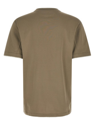 Футболка BRUNELLO CUCINELLI Double layer t-shirt (M0B137427CUX24) #