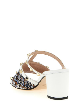 Босоножки на среднем каблуке VALENTINO GARAVANI 'Rockstud' (W0S0LT4EDX3NU) #