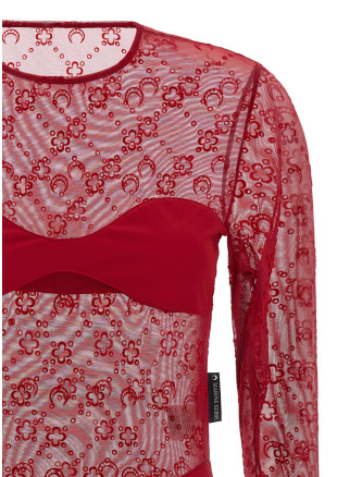 Тело MARINE SERRE 'Moonogram' (WTO474ACJER0005RD11) #