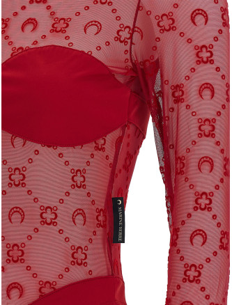 Тело MARINE SERRE 'Moonogram' (WTO474ACJER0005RD11) #