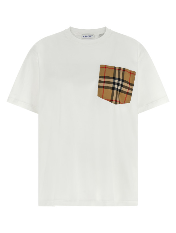 Футболка BURBERRY 'Carrick' (8103971WHITE) #1