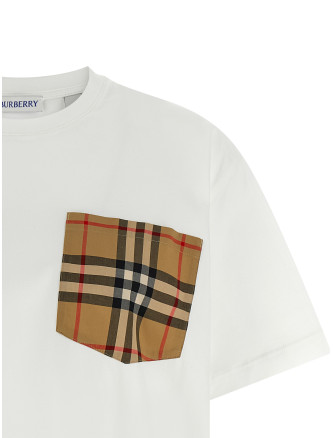 Футболка BURBERRY 'Carrick' (8103971WHITE) #