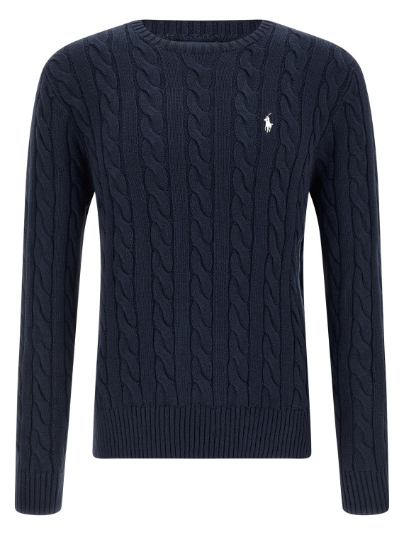 Свитер, кардиган POLO RALPH LAUREN Cotton braided sweater (710775885536) #1
