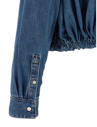 Рубашка, блузка LOEWE Shirt with belt (S540Y1DX145140) #