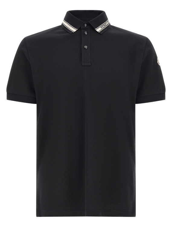 Поло MONCLER Jacquard logo polo shirt (L10918A000228472077X) #1