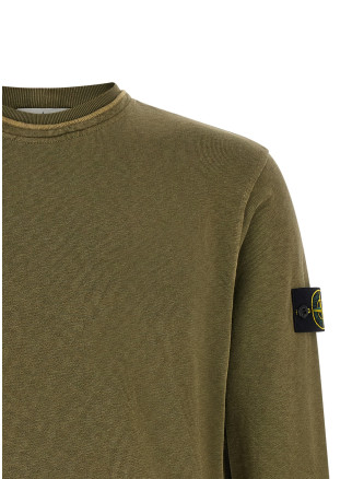 Толстовка STONE ISLAND Brushed cotton sweatshirt (L1S156100034S0060V015G) #