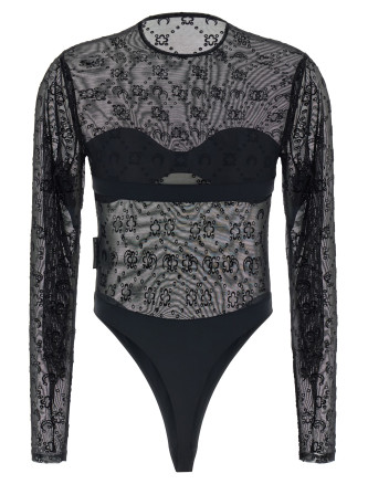 Тело MARINE SERRE 'Moonogram' (WTO474ACJER0005BK99) #