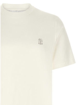 Футболка BRUNELLO CUCINELLI Logo print T-shirt (M0B138440CE139) #