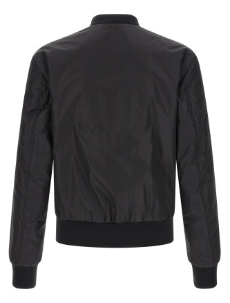 Куртка-бомбер DOLCE & GABBANA Logo plaque bomber jacket (G9ABPTG7P1EN0000) #