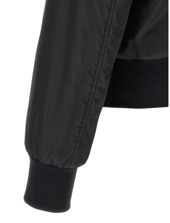 Куртка-бомбер DOLCE & GABBANA Logo plaque bomber jacket (G9ABPTG7P1EN0000) #