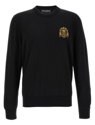 Свитер, кардиган DOLCE & GABBANA Coat of arms sweater