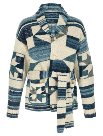 Свитер, кардиган POLO RALPH LAUREN Patchwork cardigan