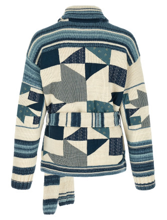 Свитер, кардиган POLO RALPH LAUREN Patchwork cardigan (710A12800001) #