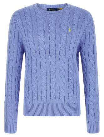 Свитер, кардиган POLO RALPH LAUREN Cotton braided sweater
