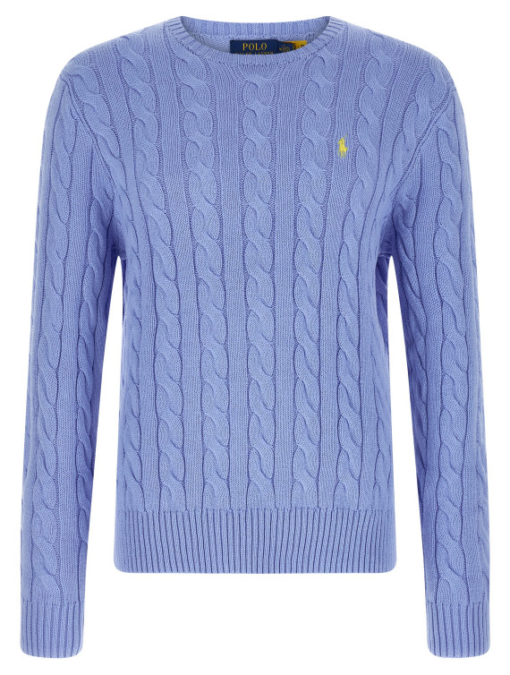 Свитер, кардиган POLO RALPH LAUREN Cotton braided sweater (710775885535) #1