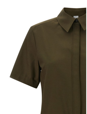 Мини LOEWE Pleated chemisier dress (S359Y09XKP4160) #