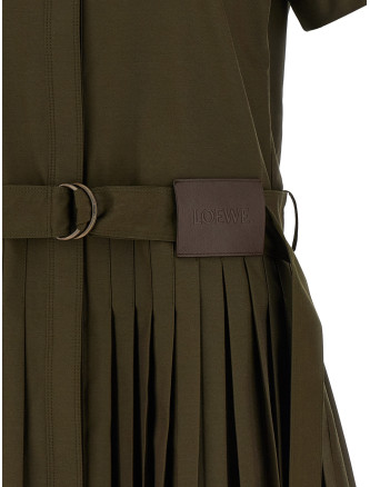 Мини LOEWE Pleated chemisier dress (S359Y09XKP4160) #