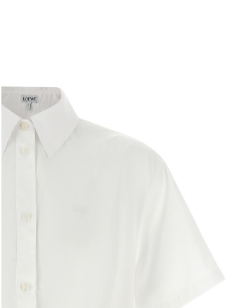 Рубашка, блузка LOEWE Asymmetrical cut shirt (S540Y05XD22100) #