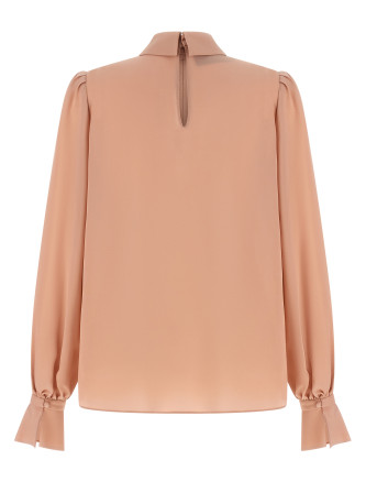 Повседневный топ VALENTINO GARAVANI Valentino Garavani crêpe top (B0AEBX021B0LZ) #
