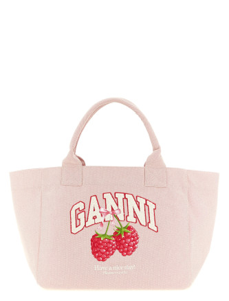 Medium 'Raspberry' shopping bag