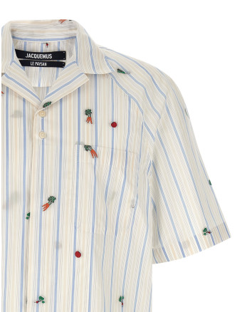 Рубашка, блузка JACQUEMUS 'La Chemise Romarin' (26ESHM00573AW007481MF) #