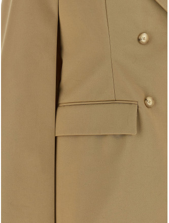 Пиджак, костюм FEDERICA BONIFACI Hood blazer (KA006BEIGE) #