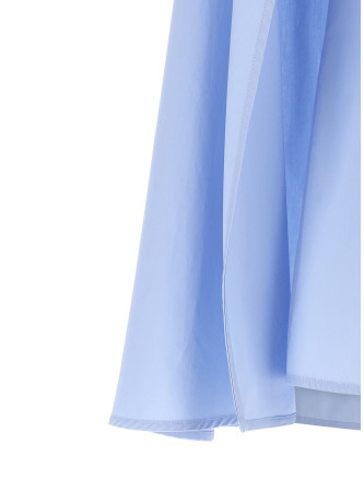 Рубашка, блузка FEDERICA BONIFACI Hooded shirt (CAM032LIGHT BLUE) #