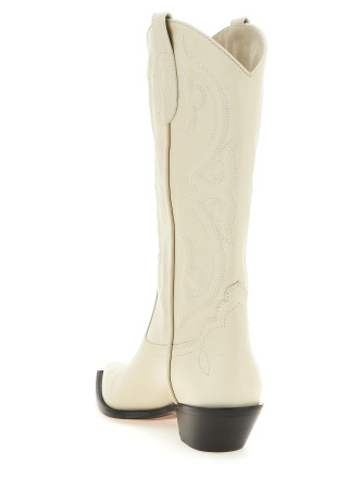 Техасские ботинки SONORA 'Yuma' (YUM355OWVNA10WOFFWHITE) #