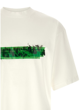 Футболка BALENCIAGA 'Messy Spray' (764235TUVI69000) #