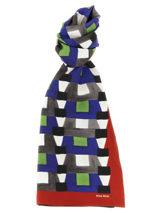 Шарф, платок MIU Medium silk scarf