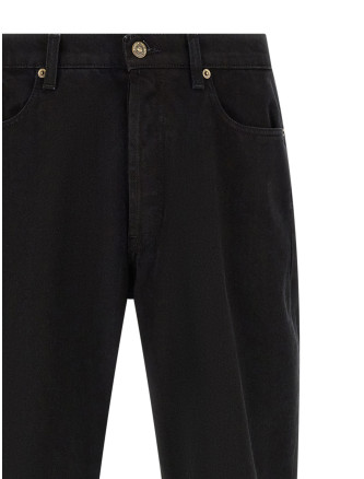 Джинсы RIVIERA PROJECT Tapered leg jeans (DENIMNERONERO) #