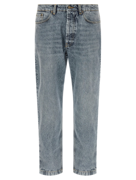 Джинсы RIVIERA PROJECT Tapered leg jeans (DENIMBLUECHIAROBLU) #1