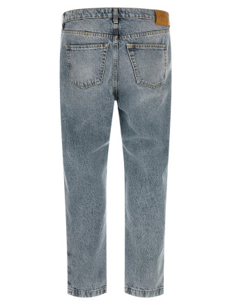 Джинсы RIVIERA PROJECT Tapered leg jeans (DENIMBLUECHIAROBLU) #