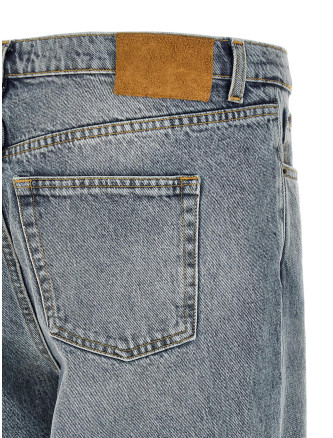 Джинсы RIVIERA PROJECT Tapered leg jeans (DENIMBLUECHIAROBLU) #