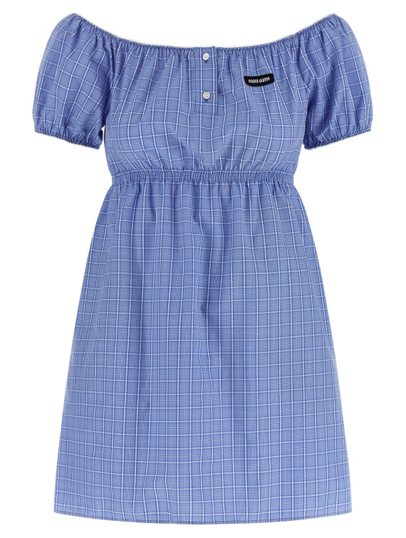 Мини MIU Check dress (MF6225SOOO183AF0076) #1
