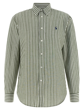 Cotton and linen shirt