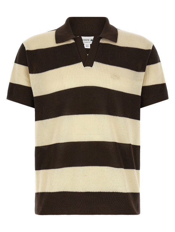 Поло LACOSTE Chain stitch polo shirt (AH25614I9) #1