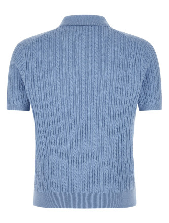 Поло POLO RALPH LAUREN Braided polo sweater (710B13893004) #